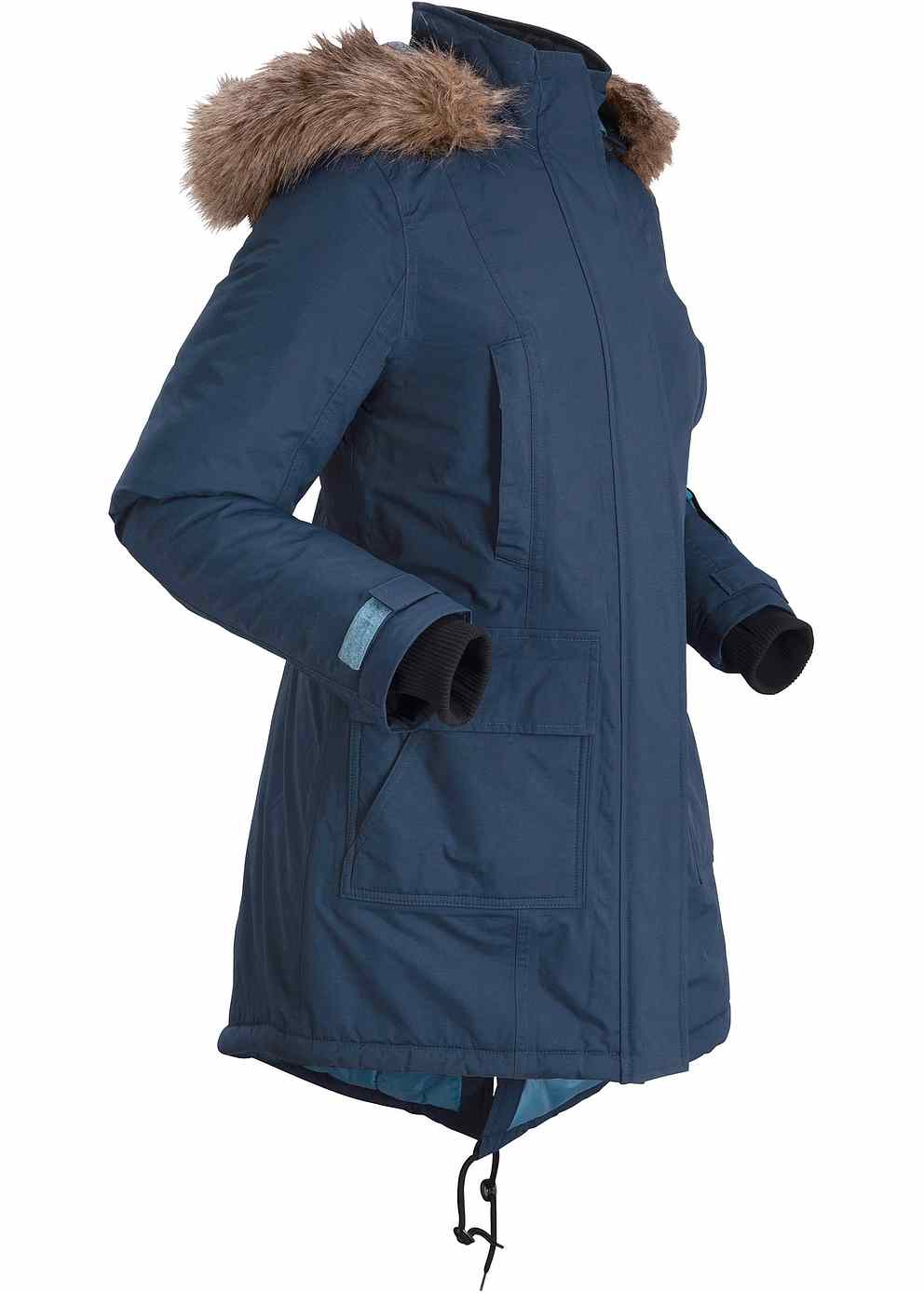 Technical padded parka