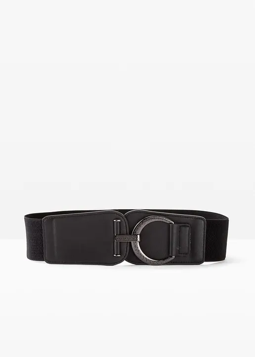 Stretchgürtel in schwarz - bonprix