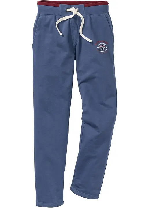 Jogginghose in blau von vorne - bonprix