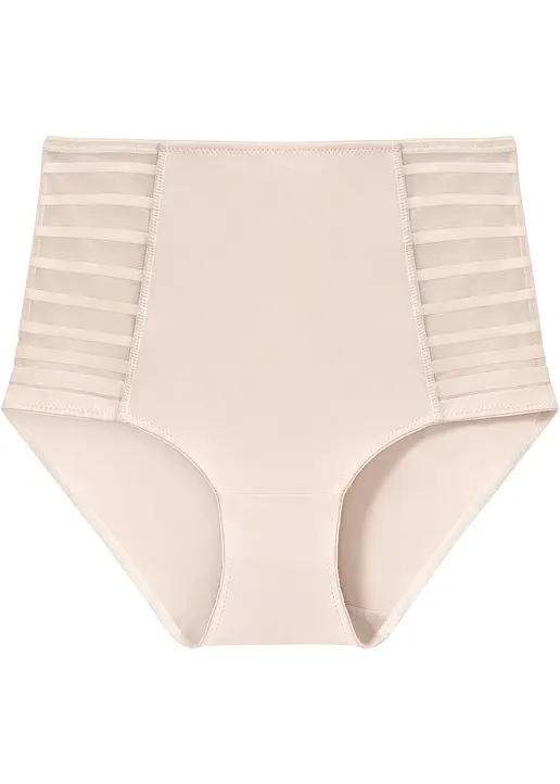 Shape Slip mit mittlerer Formkraft in beige von vorne - bonprix