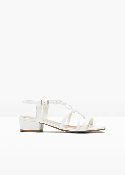 Sandalette in weiß - bonprix