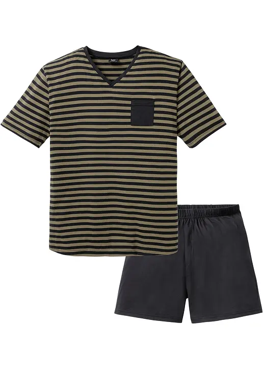 Shorty in schwarz von vorne - bonprix