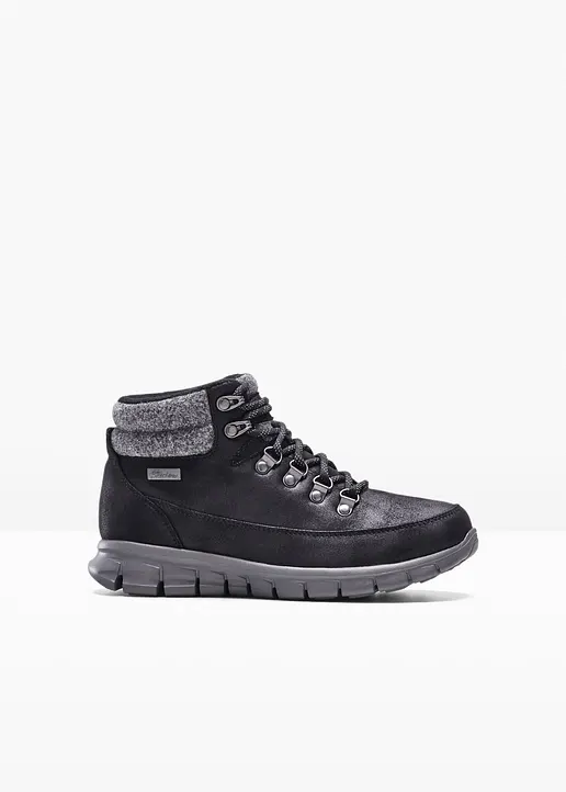 Skechers Boot in schwarz von vorne - Skechers