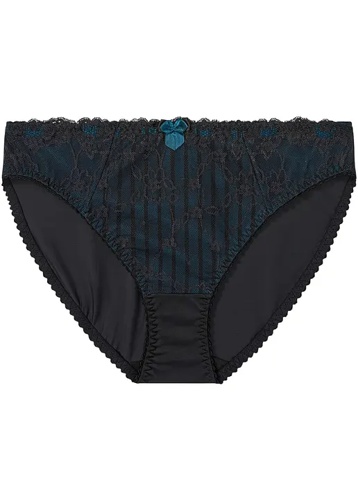 Slip in schwarz von vorne - bonprix