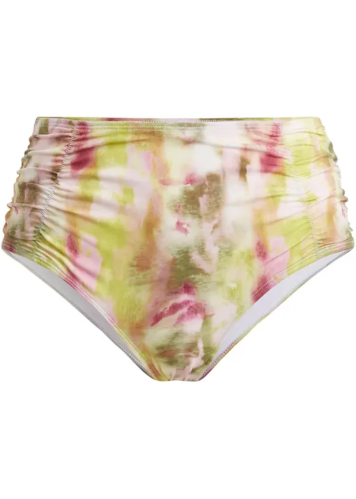 High Waist Bikinihose in bunt von vorne - bpc bonprix collection
