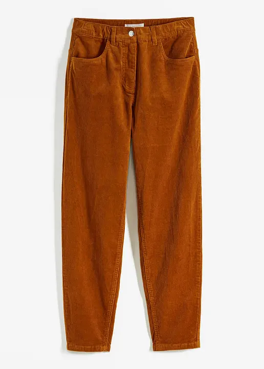 Cordhose in braun von vorne - bonprix