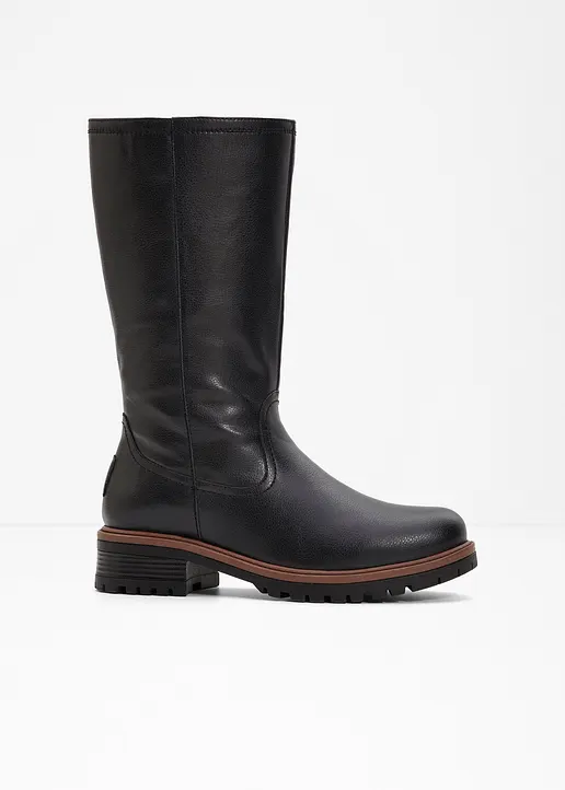 Stiefel in schwarz - bonprix