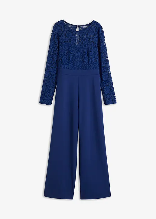Overall in blau von vorne - bonprix