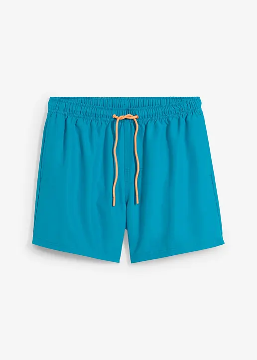 Badeshorts Herren in petrol von vorne - bonprix