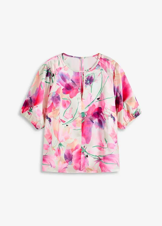 Tunika in pink von vorne - bonprix