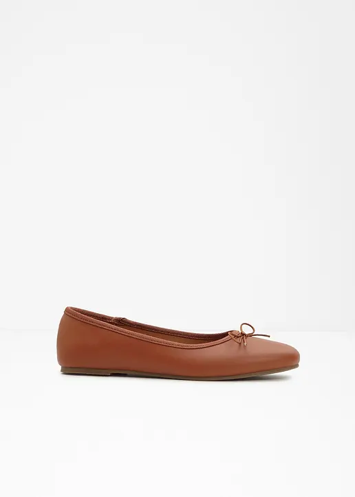 Ballerina in braun - bonprix
