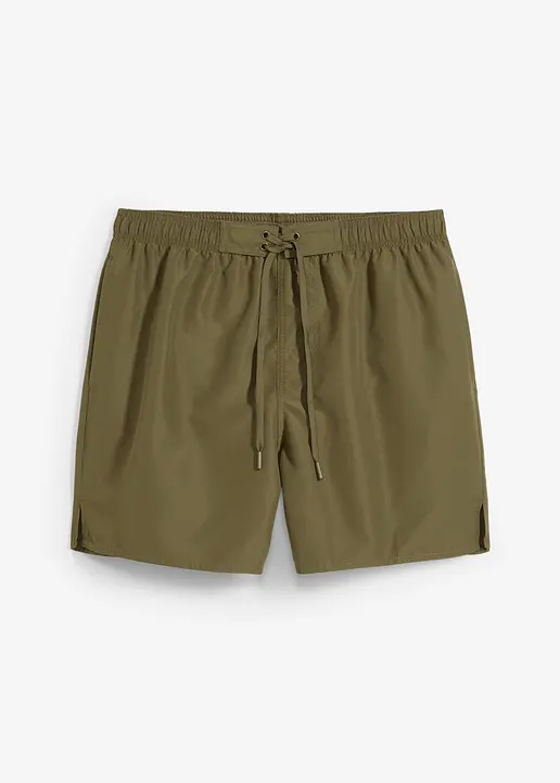 Badeshorts Herren in grün von vorne - bonprix