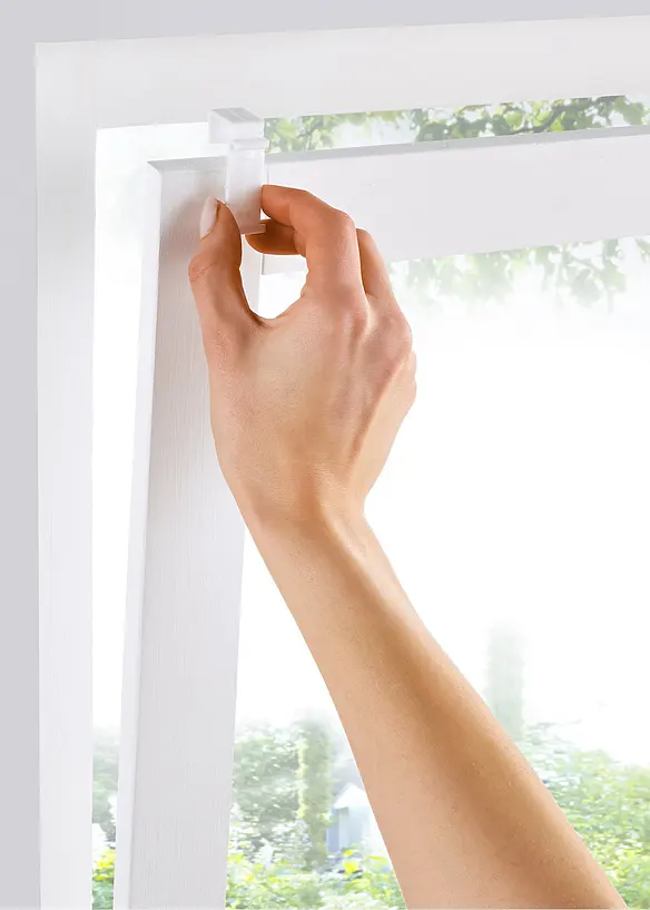 Doppelrollo ohne Bohren in beige - bonprix