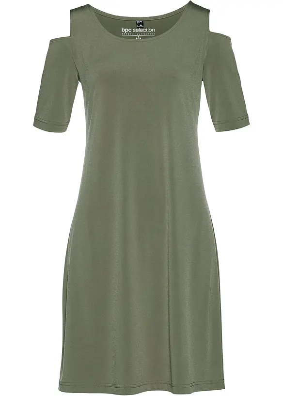 Minikleid in grün von vorne - bonprix