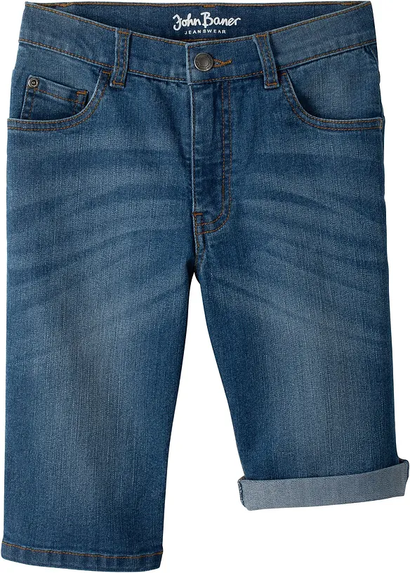 bonprix Jungen Stretch-Jeans-Bermuda