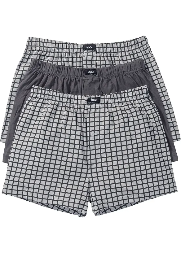 bonprix Lockere Jersey Boxershorts (3er Pack)