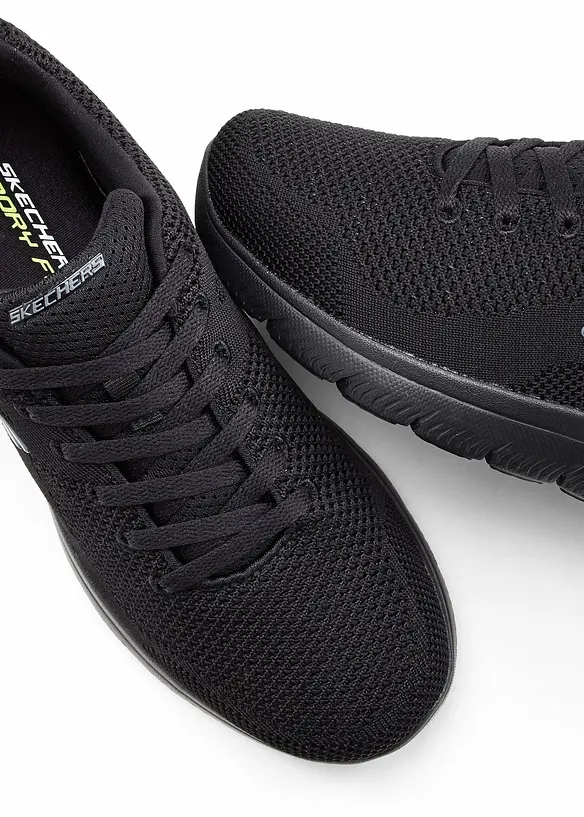 Skechers Komfort-Sneaker mit Memory Foam in schwarz - Skechers