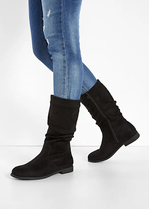 Stiefel in schwarz - bonprix