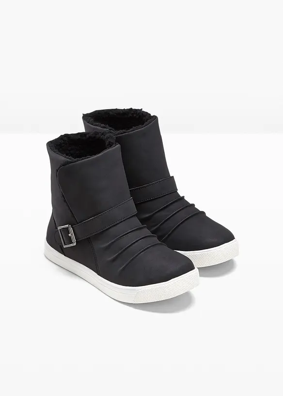 Winterboots in schwarz - bonprix