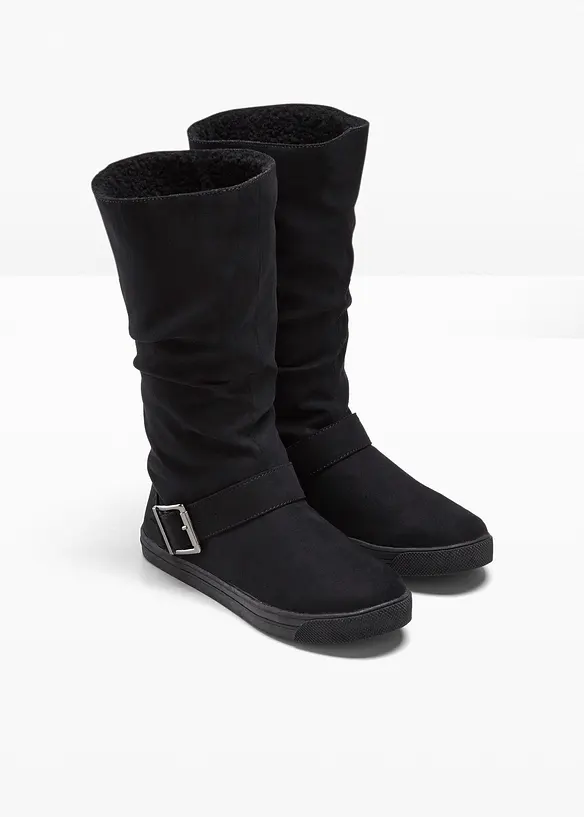 Winter Stiefel in schwarz - bonprix