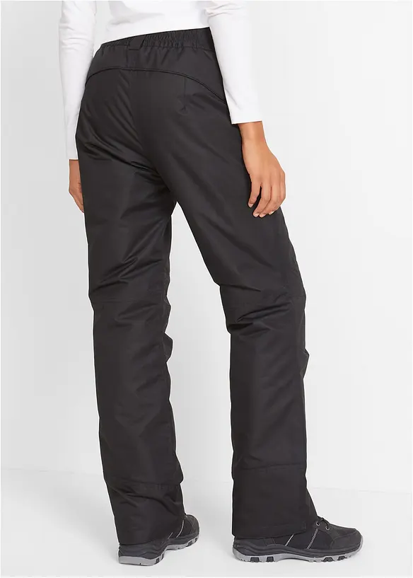 Ski Funktions-Thermohose, wasserabweisend in schwarz von hinten - bonprix