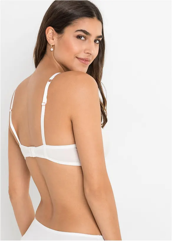 BH mit feiner Spitze (2er Pack) in rosa von hinten (im Anschnitt) - bonprix