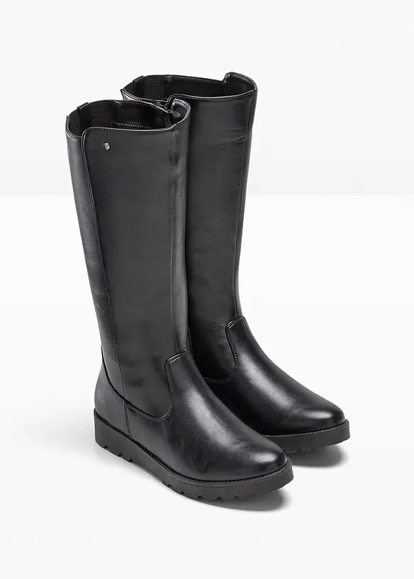 Stiefel in schwarz - bonprix