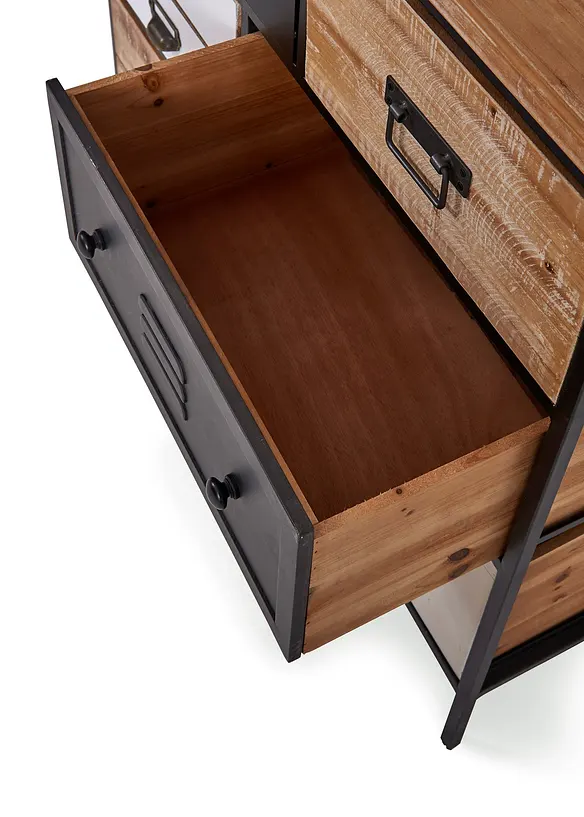 Kommode in grau (Detailaufnahme) - bonprix