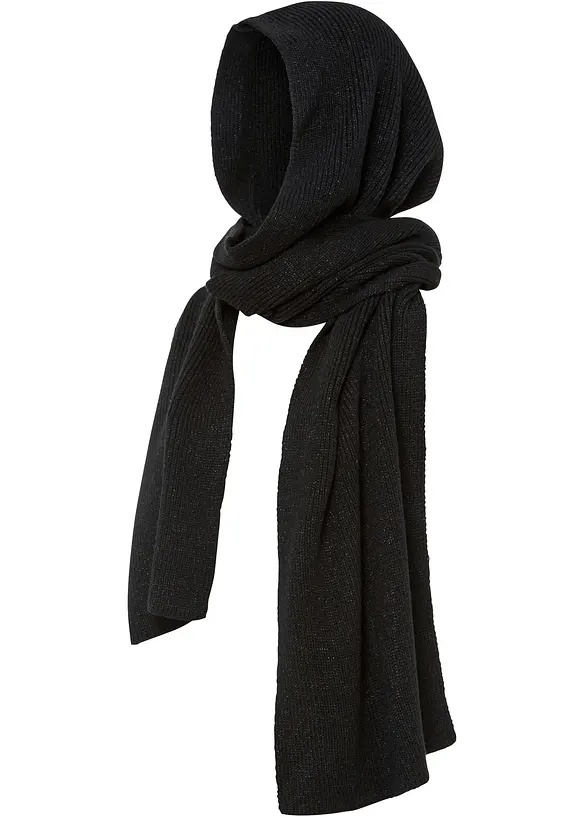 Praktischer Kapuzenschal Schwarz Damen Bonprix praktischer-kapuzenschal-schwarz-damen-bonprix