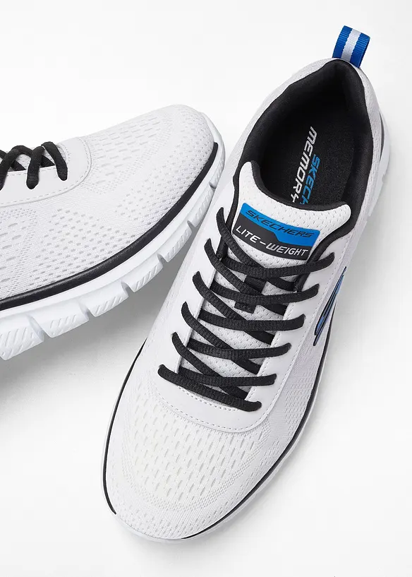 Skechers Sneaker mit Memory Foam in weiß - Skechers