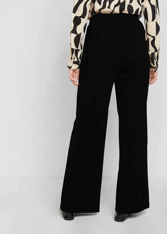 Jersey-Marlene in schwarz von hinten - bonprix Jersey-Marlene in schwarz von hinten - bonprix