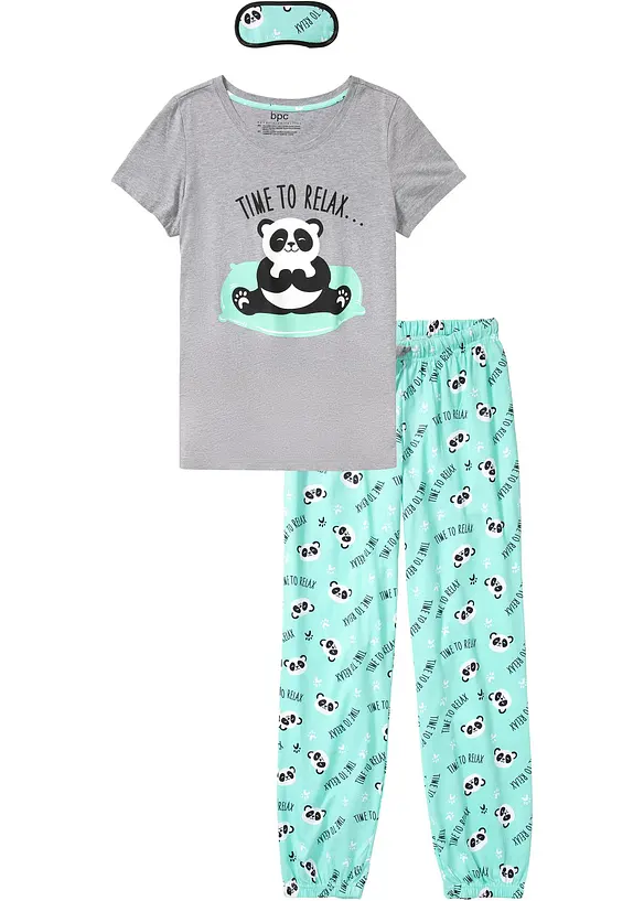 bpc bonprix collection Pyjama mit Schlafmaske