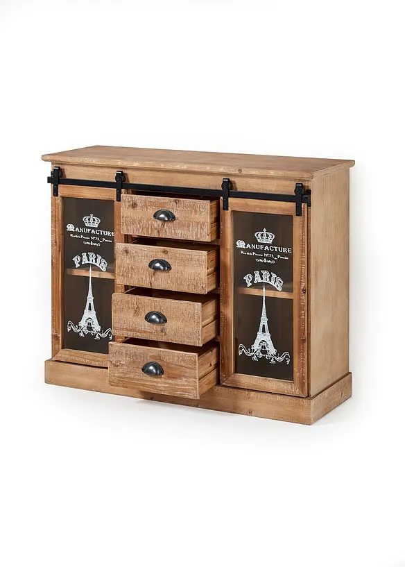 Sideboard in beige geöffnet - bonprix