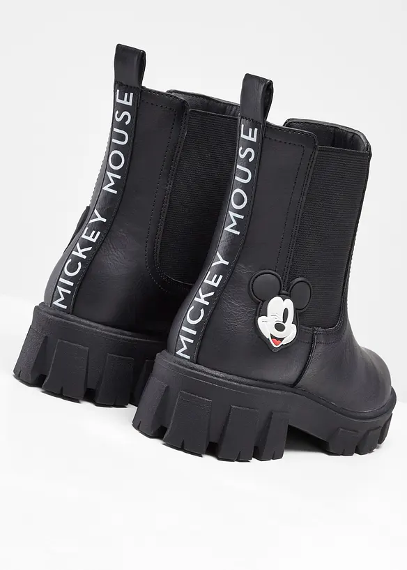 Disney Mickey Mouse Boot in schwarz (Detailaufnahme) - Disney