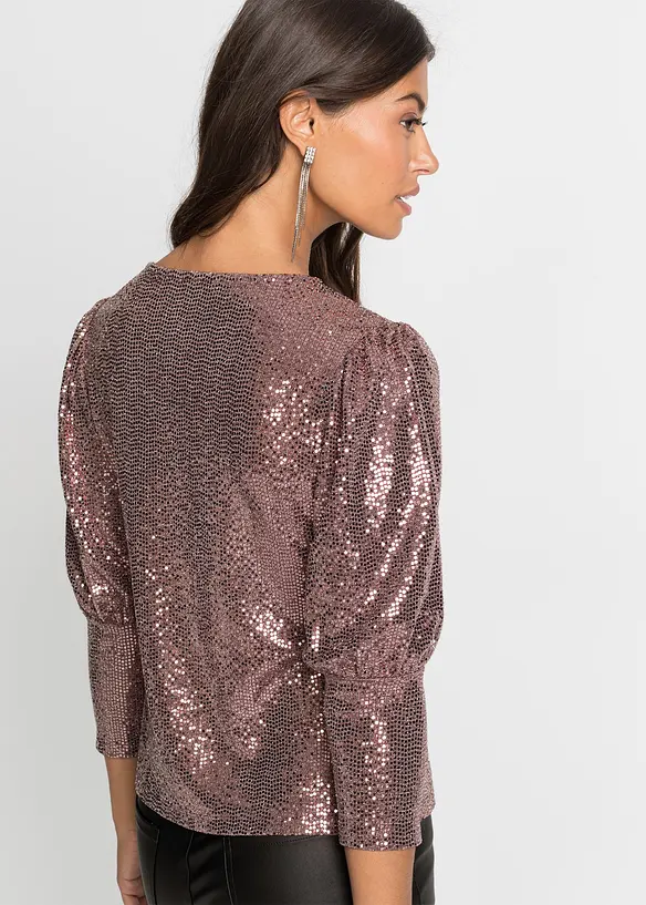 Shirt in rosa von hinten (im Anschnitt) - bonprix