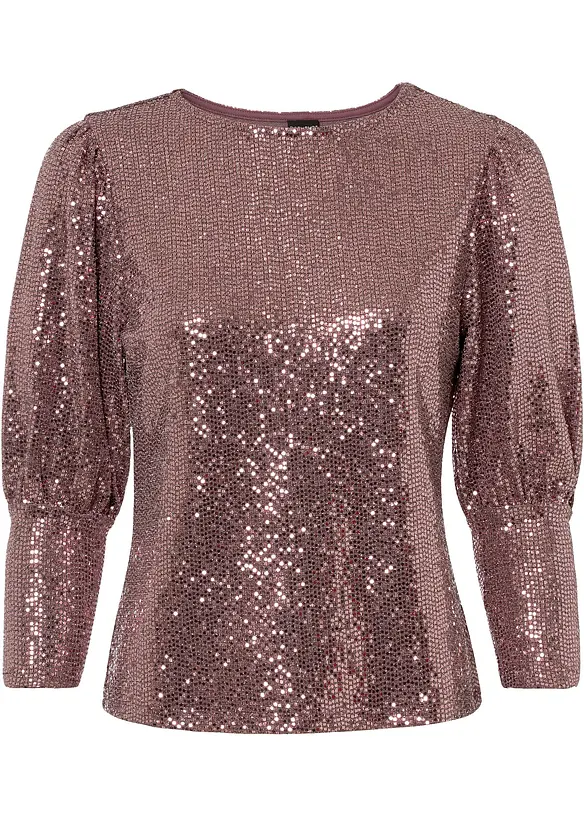 Shirt in rosa von vorne - bonprix