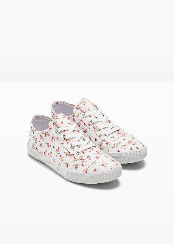 Sneaker in weiß - bonprix