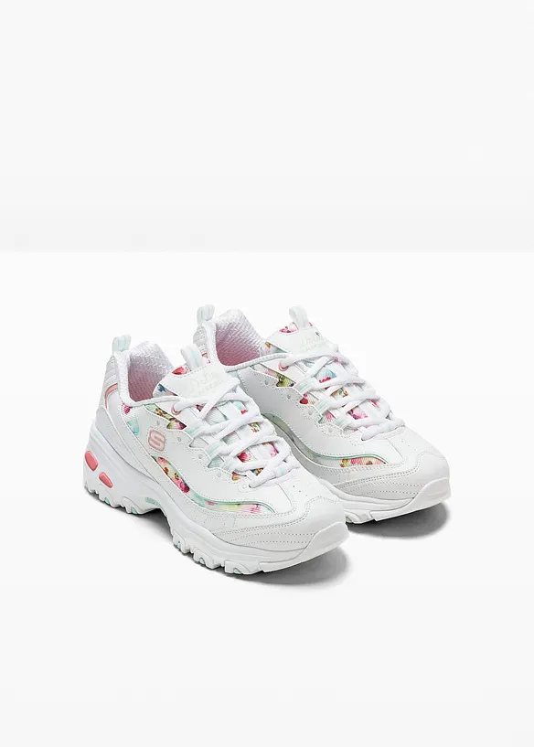 Skechers Chunky Sneaker mit Memory Foam in weiß - Skechers