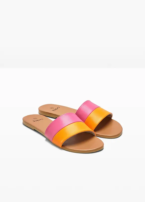 Pantoletten in orange - bonprix