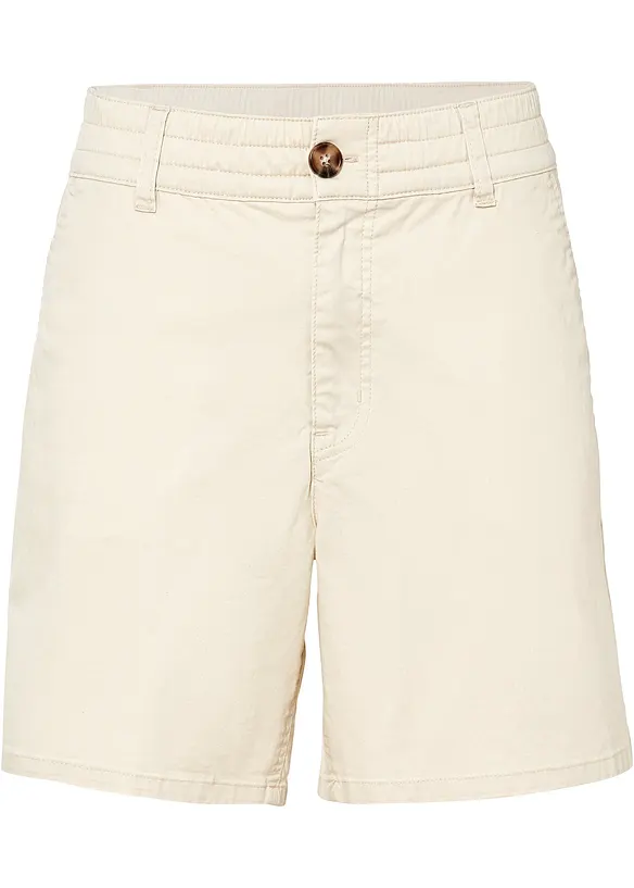 bpc bonprix collection High Waist Shorts aus Twill