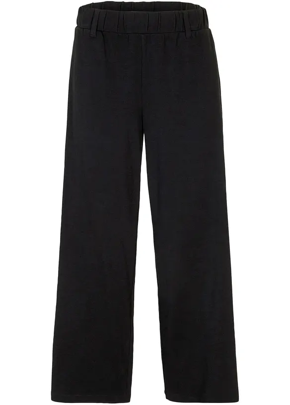 Culotte aus reiner Bio-Baumwolle in schwarz von vorne - bonprix Culotte aus reiner Bio-Baumwolle in schwarz von vorne - bonprix