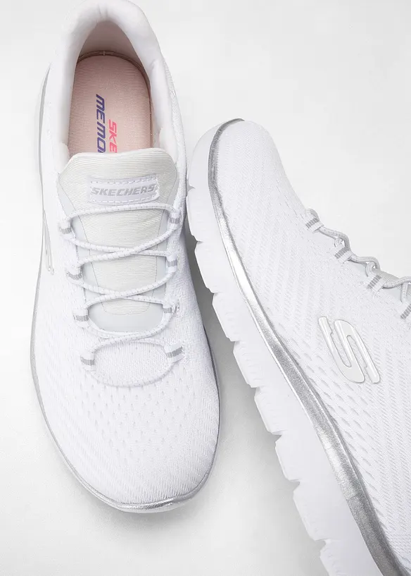 Skechers Komfort-Sneaker mit Memory Foam in weiß - Skechers