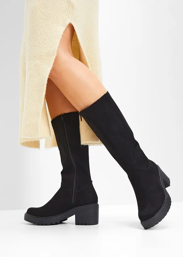 Stiefel in schwarz - bonprix