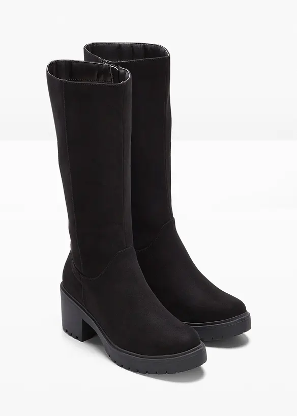 Stiefel in schwarz - bonprix