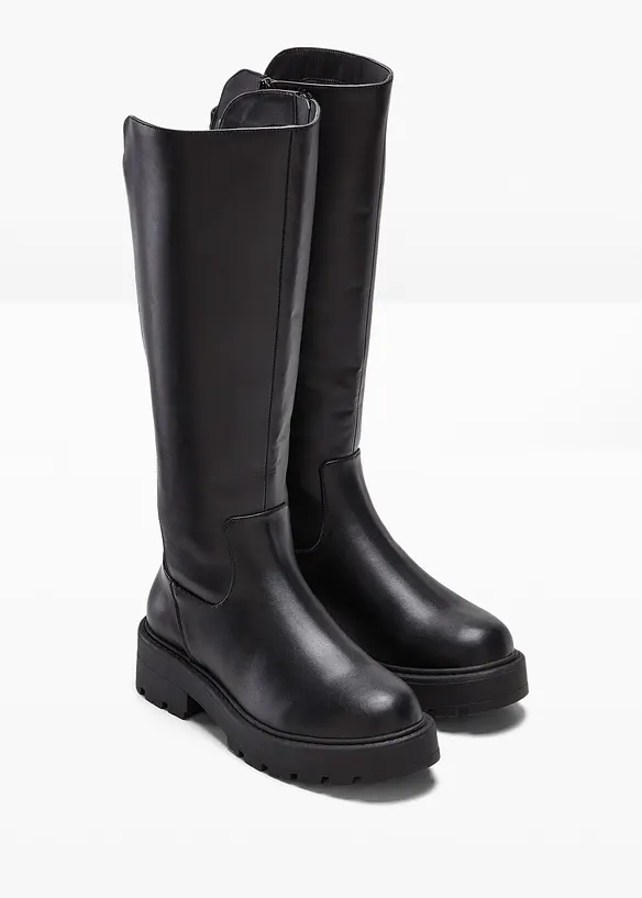Stiefel in schwarz - bonprix