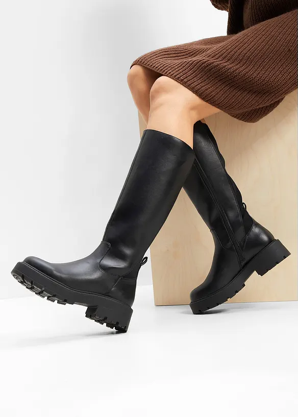 Stiefel in schwarz - bonprix