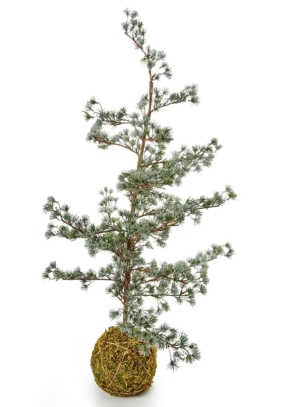 Kunst-Weihnachtsbaum Zeder mit Ballen in grün (Detailaufnahme) - bonprix