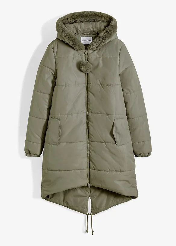 Parka in grün von vorne - bonprix
