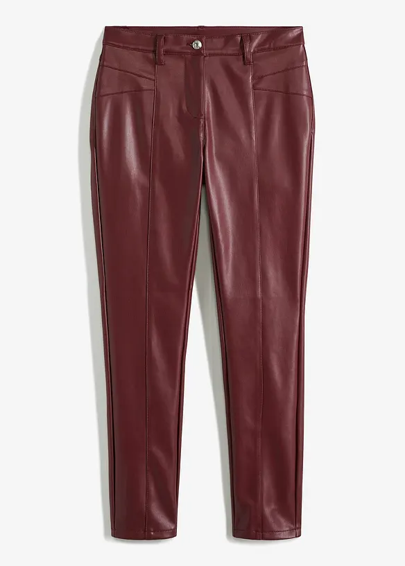 Lederimitat hose rot Clearance