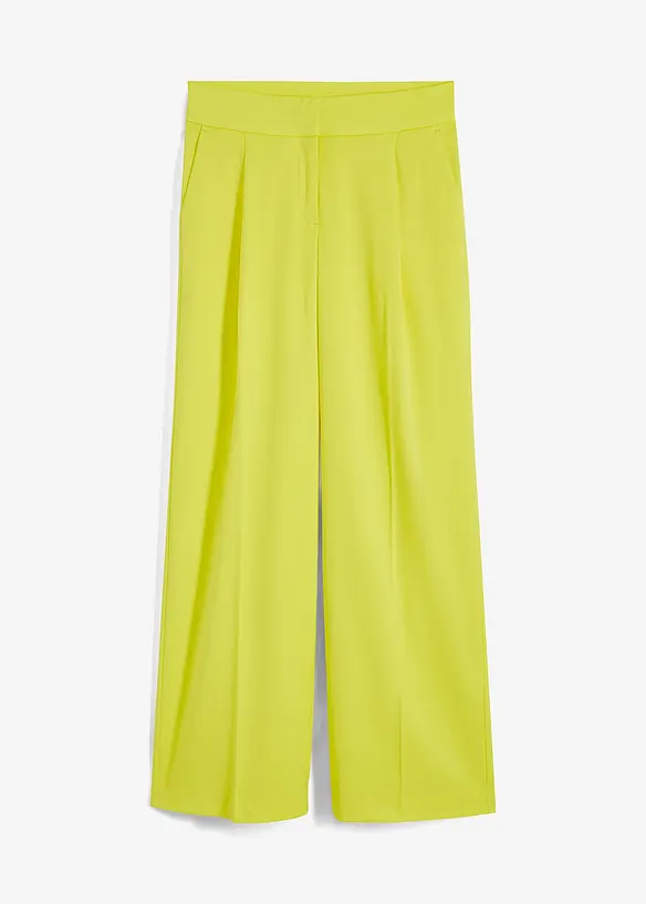 Marlenehose in grün von vorne - bonprix